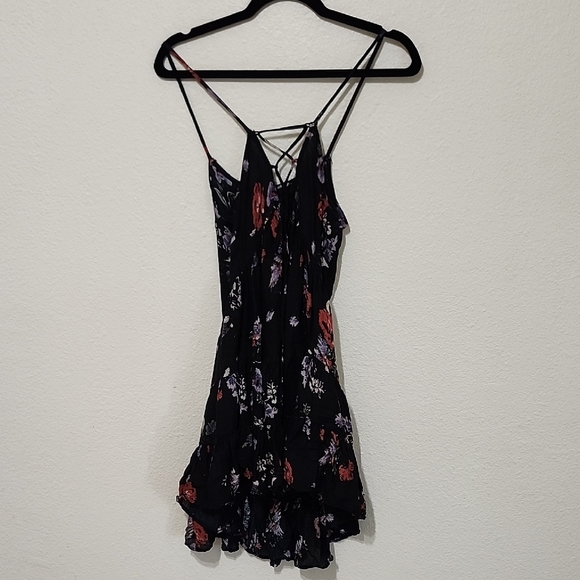 Floral Black Dress - Picture 5 of 12